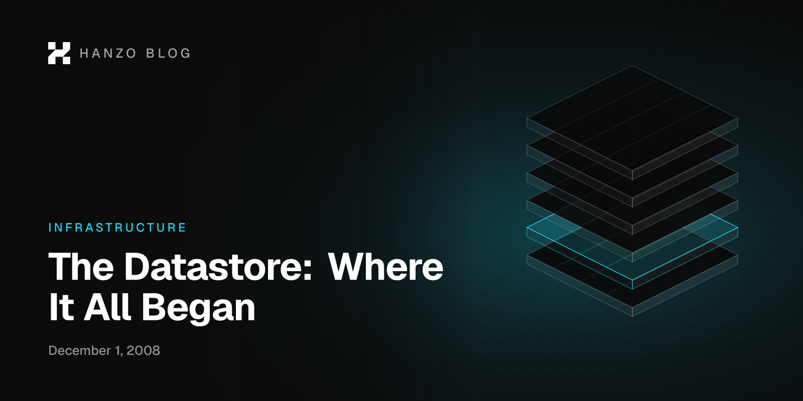 The Datastore: Where It All Began