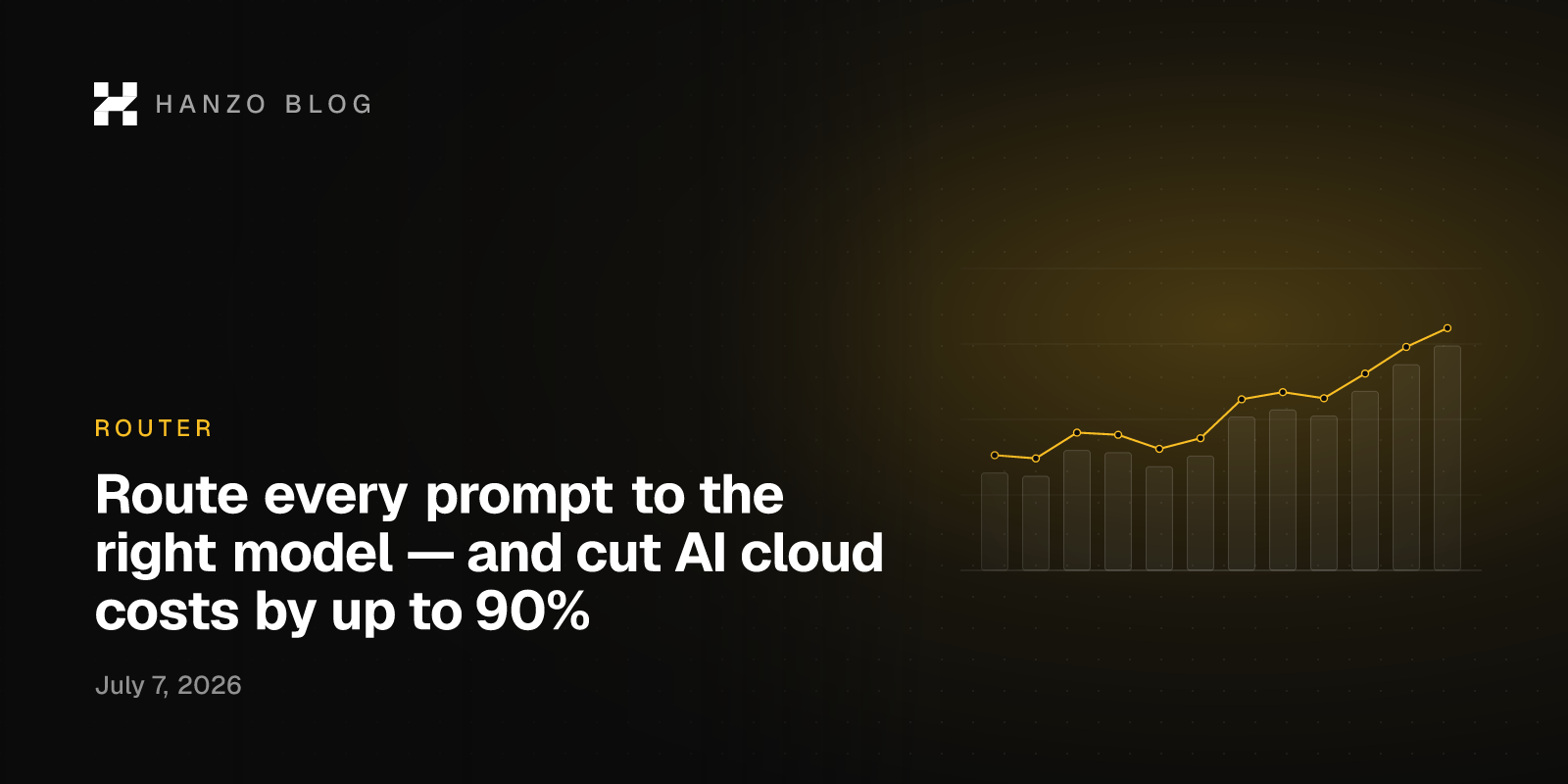 Route every prompt to the right model — and cut AI cloud costs by up to 90%